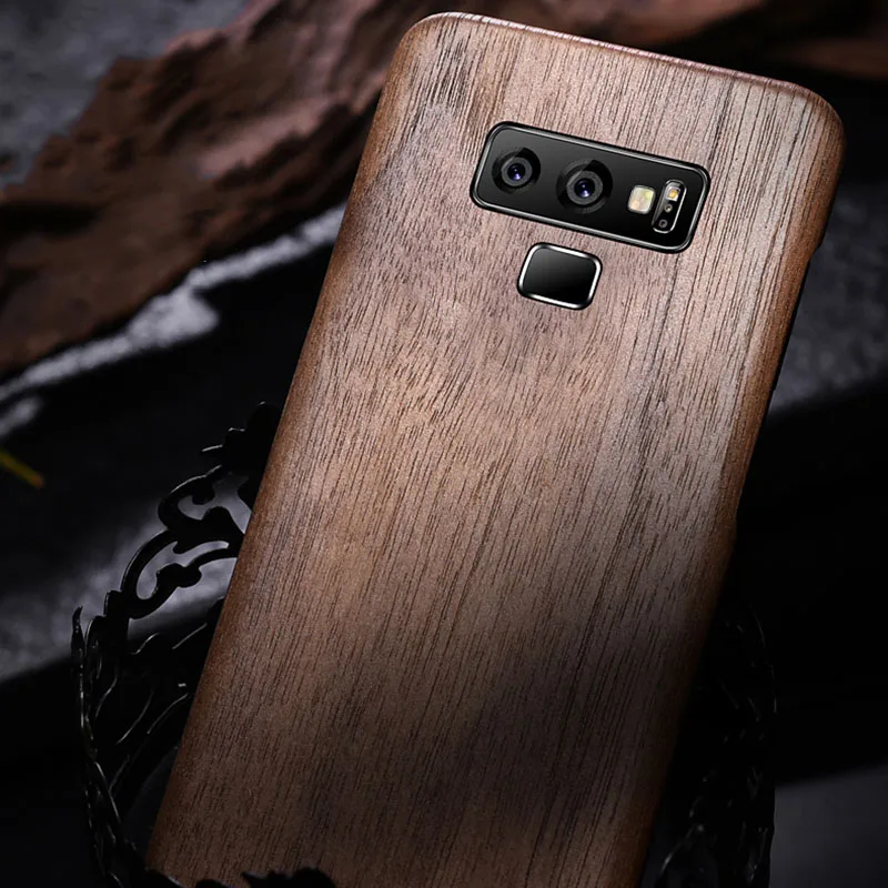 Чехол для телефона из натурального дерева Samsung galaxy note 9 чехол бамбука грецкого