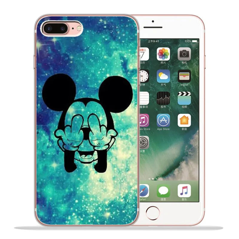 Роскошный Стич мультфильм marvel для iPhone X XR XS Max 5 5S SE 6 6S 7 8 Plus чехол для телефона Funda Coque Etui capa Capinha