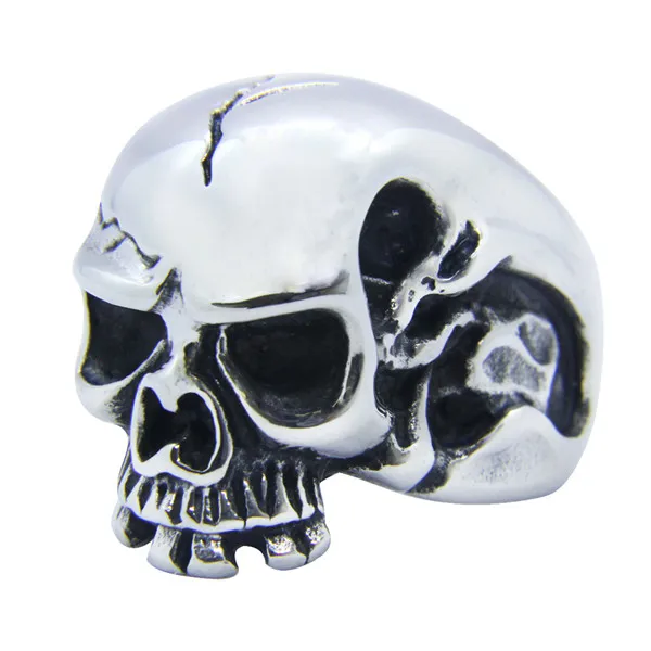 Дропшиппинг 2018 большое кольцо с черепом и для мужчин женщин крутое байкерское