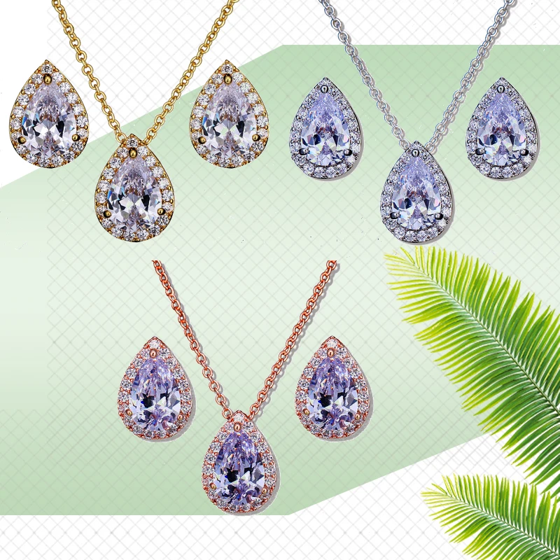 Сушилка для кипячения niewe Ontwerp Luxe AAA Zirkoon с каплями воды Vorm Voor Vrouwen Hoge Kwaliteit Party/Sieraden