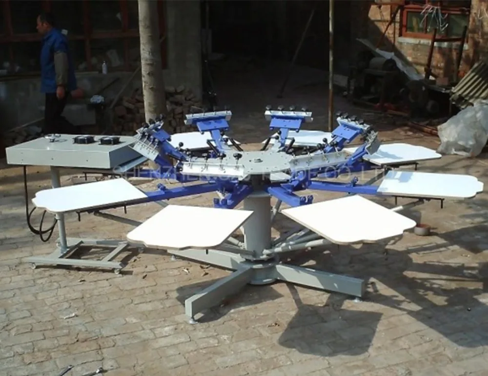 1 шт. электронная роторная теплопередающая машина 8 цветов станций для