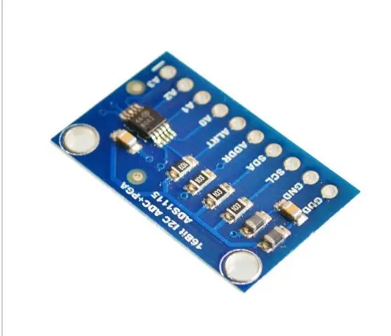 Модуль ADC 16 бит I2C ADS1115 4-канальный с усилителем Pro Gain для arduino RPi 1 шт. | Электронные
