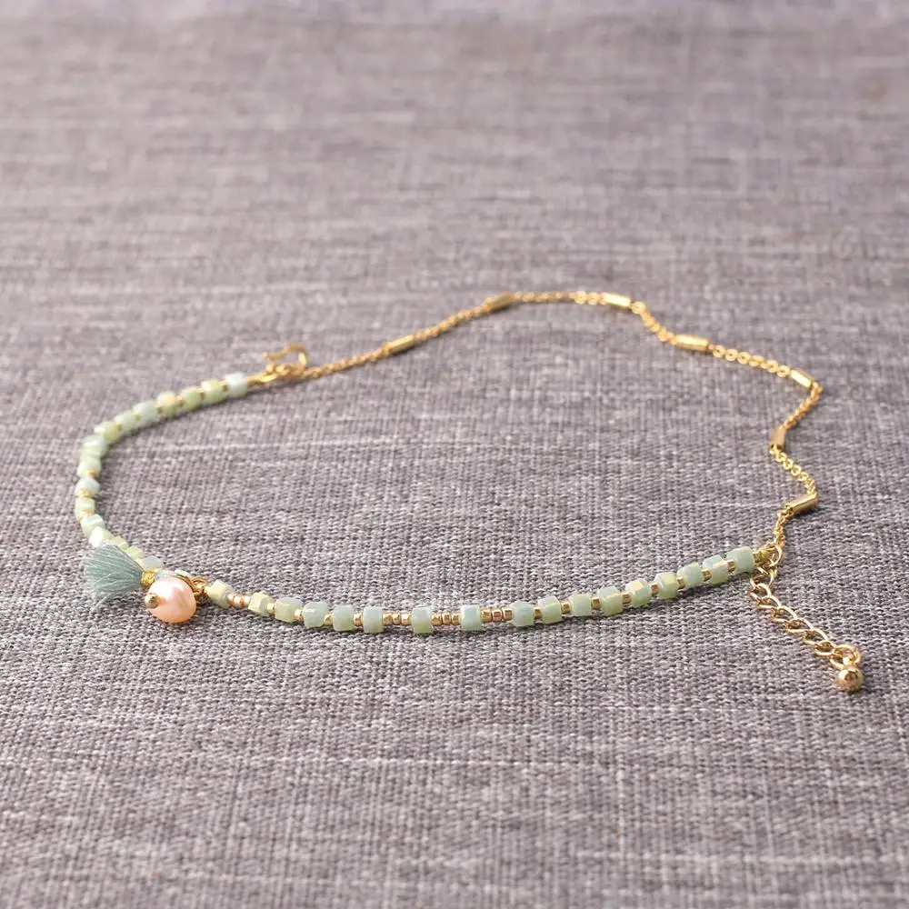 

KELITCH Bracelets Bohemia Strand Bracelets Adjustable Crystal Beads Wrap Cuff Fashionable Bracelets Jewelry for Women anime