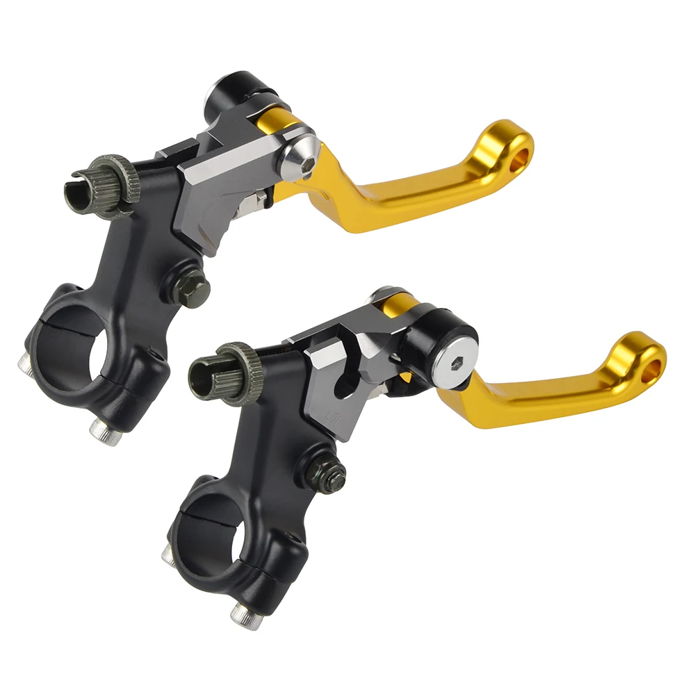Короткий рычаг сцепления тормоза CNC для Suzuki DR DS PE RM TM TS 50 75 90 100 125 185 200 250 370 400 465