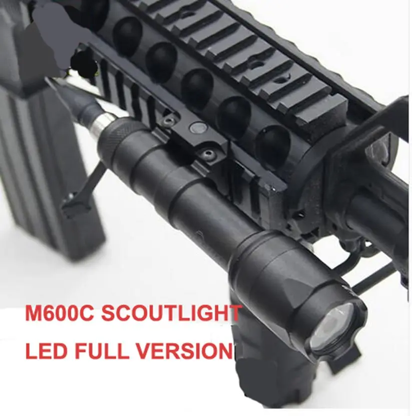 Тактический Airsoft M600C Скаут светильник 366 люмен светодиодный фонарик для оружия с