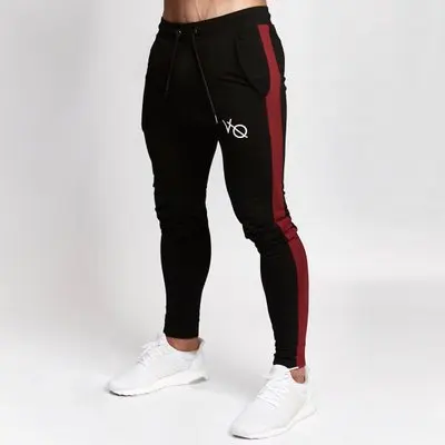 Спортивные штаны для мужчин, спортивные штаны для бега, спортивные тренировочные брюки для фитнеса, кроссфита, хлопковая Спортивная одежда для женщин - Цвет: J