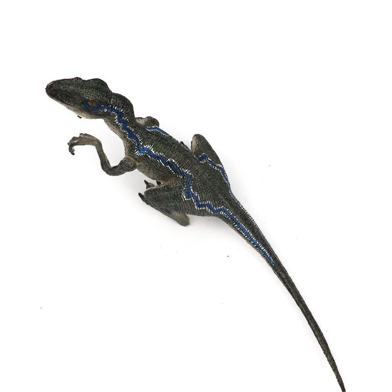 15 см Длина Юрский Мир Velociraptor Синий динозавров игрушки Классические для детей