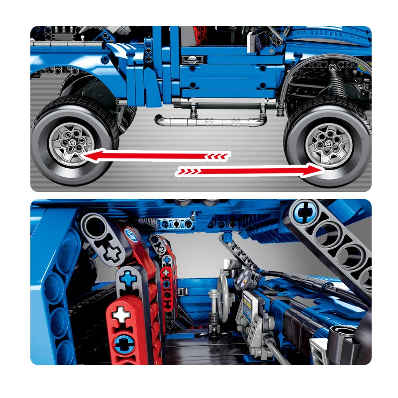 DHL Raptor F150, блоки, совместимые с Technic, модель 75875, строительные блоки для мальчиков, подарок на день рождения, игрушки для мальчиков, детские, 1288 шт