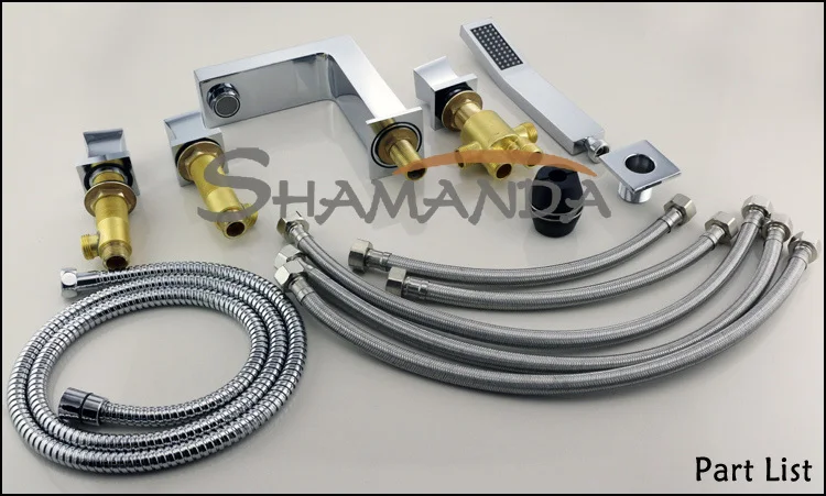 Бесплатная доставка Товары для ванной комнаты смеситель из твердой латуни с