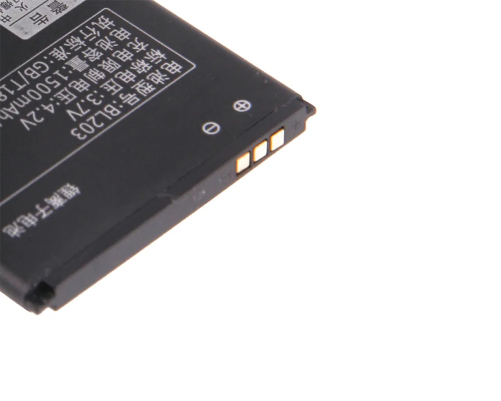 ISUNOO 3,7 V 1500 мА/ч, BL203 BL 203 BL-203 Батарея для lenovo A278T A369 A365E A308T A66 A318T A385E телефон Батарея