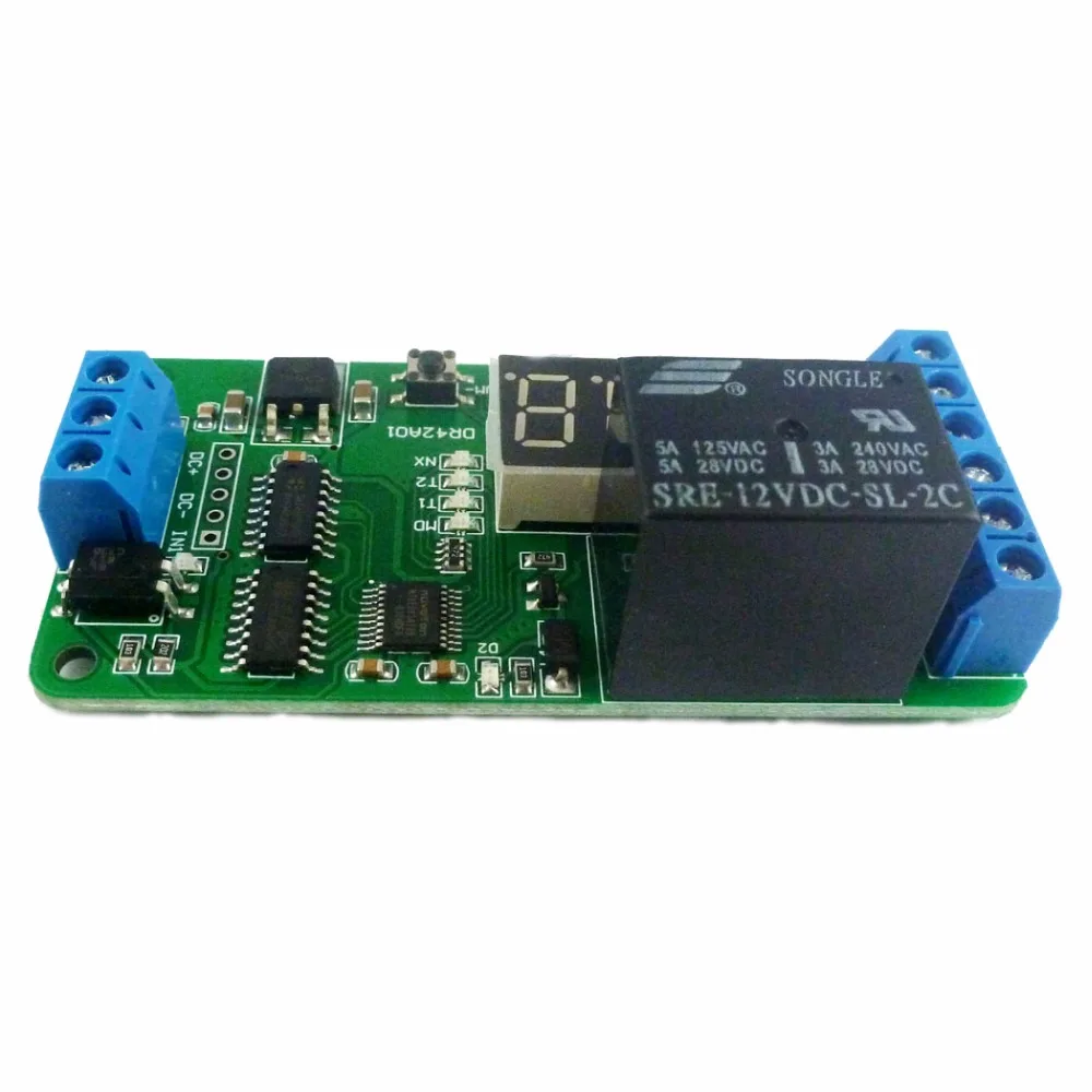 Dc 12v Multifunctional Dpdt Relay Board Delay On/Off Plc Module | Обустройство дома