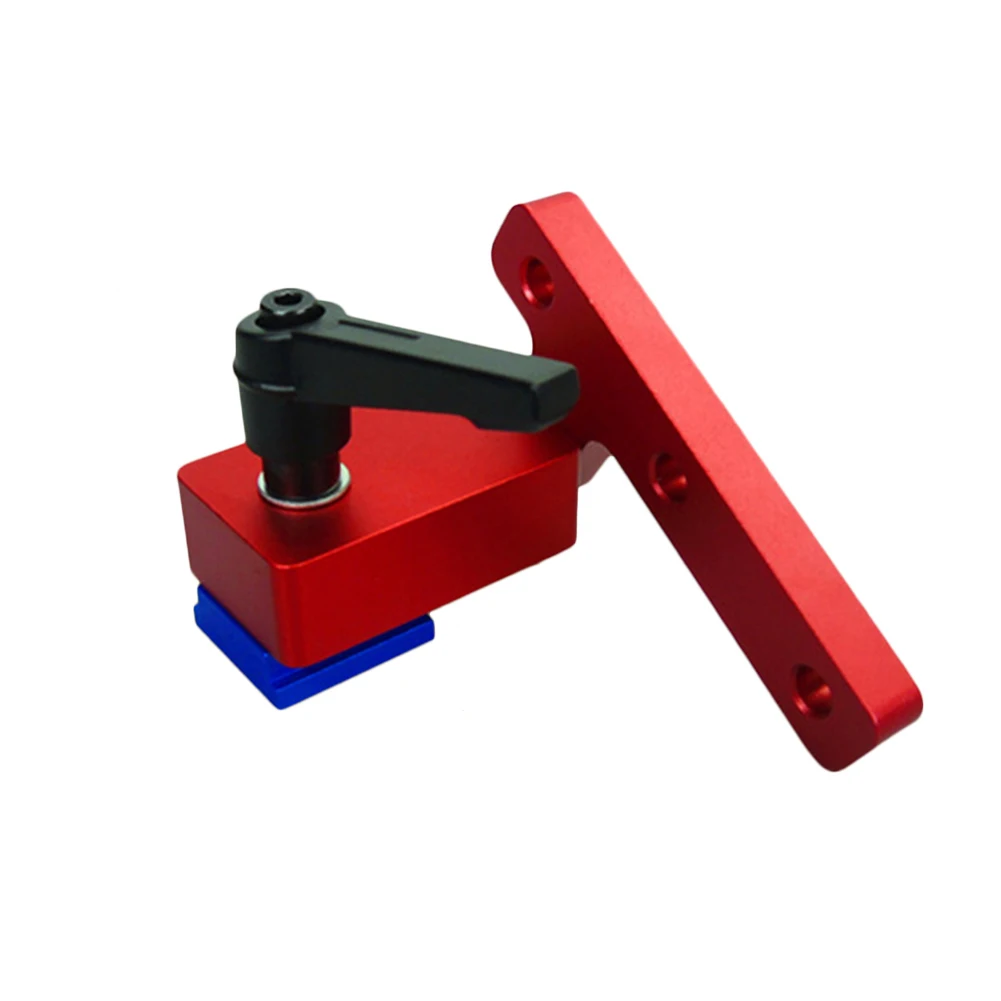 

Woodworking Tools Plastic+Aluminium Alloy Miter Track Stop For 30mm/45mm T-track Woodworking Hand Tool Manual Durable