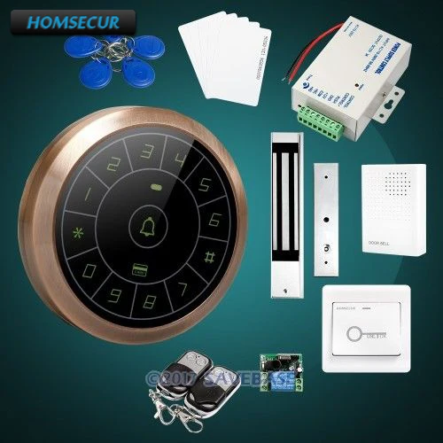 HOMSECUR Водонепроницаемый RFID набор контроля доступа+ 180 кг Водонепроницаемый замок для наружного и внутреннего использования