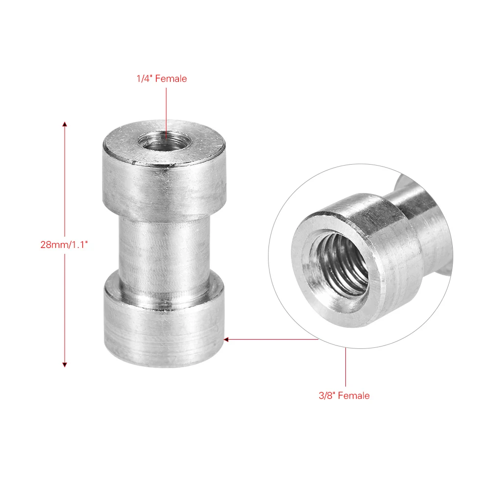 Штатив для камеры монопод шаровая Головка 1/4 &quot-20 до 3/8&quot-16 резьбовой винт