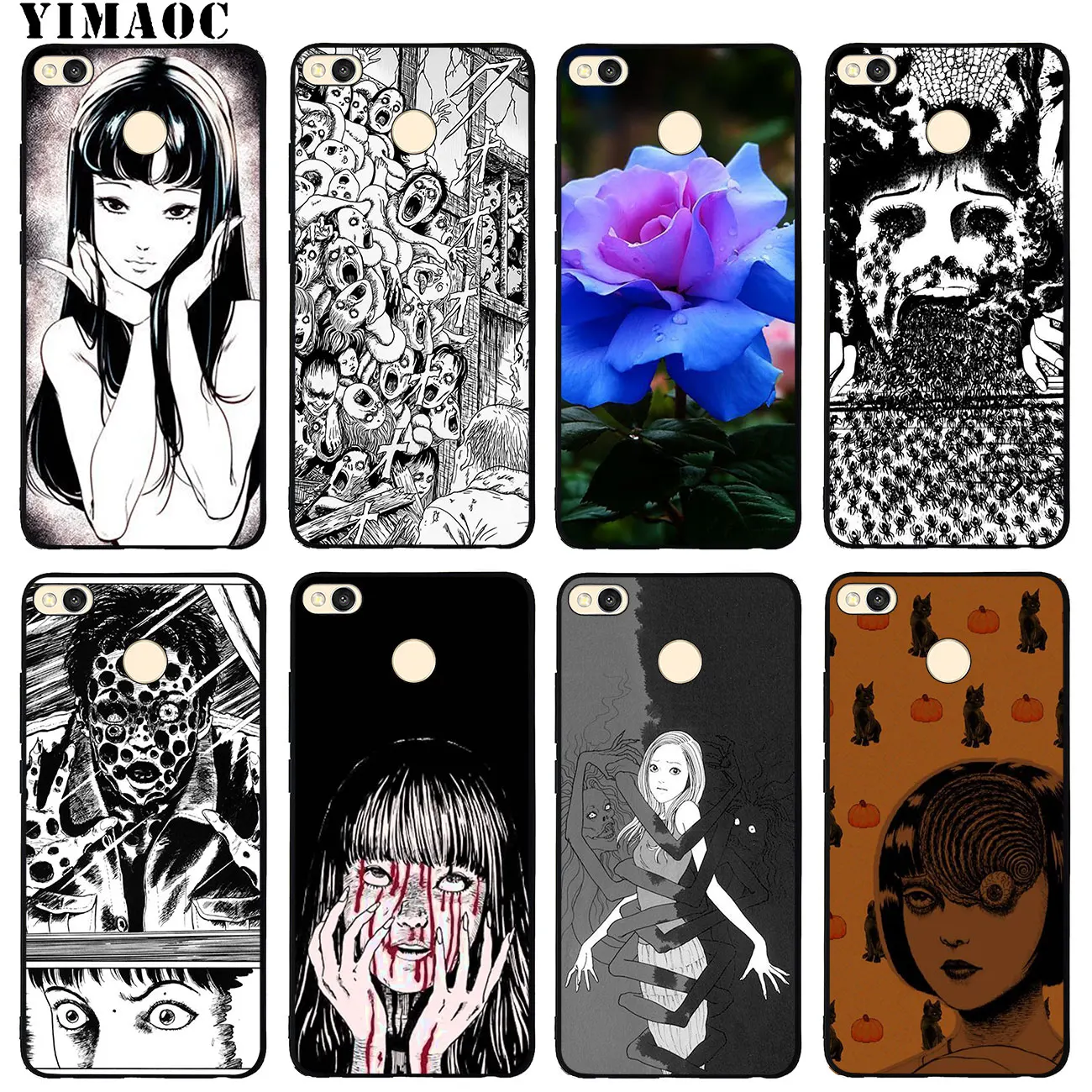 YIMAOC Junji Ito Tees Horror Soft Silicone Phone Case for Xiaomi MI 10 9 9T CC9 CC9E A3 Pro 8 SE A2 Lite A1 Mi10 Mi9 | Мобильные