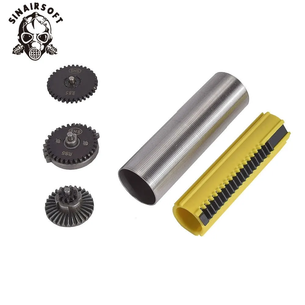 Комплект шестерен SINAIRSOFT R85 из нержавеющей стали 19 зубьев поршня SR25 L85 подходит для