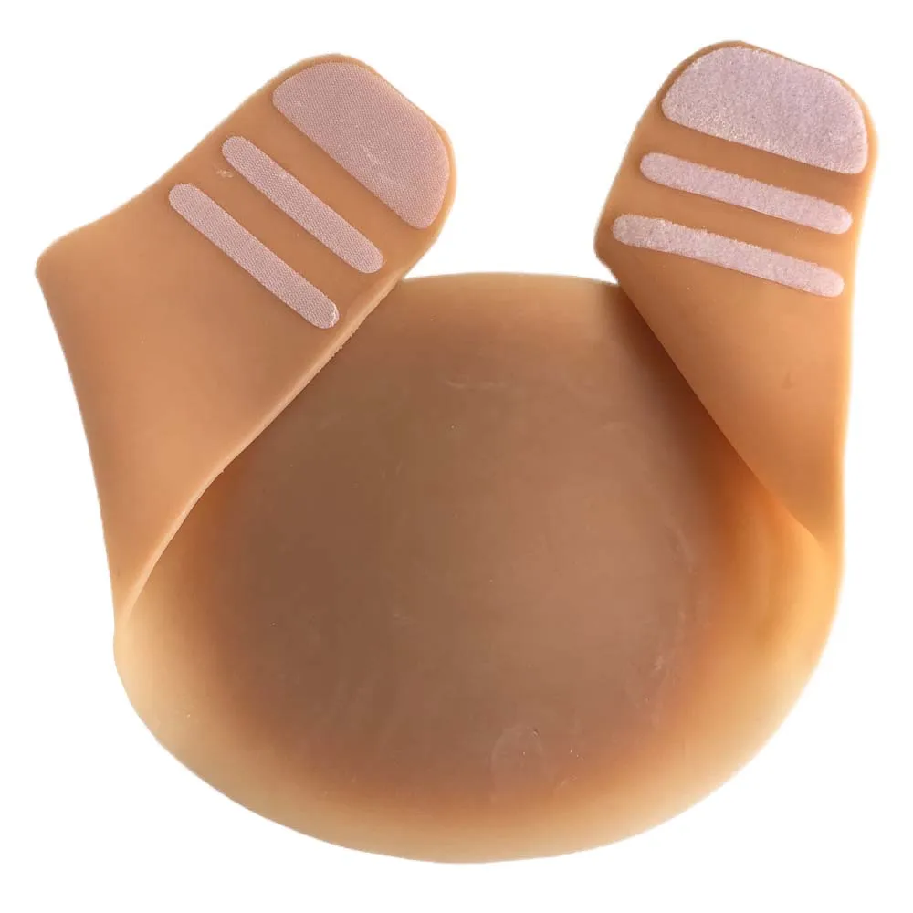 Силиконовый невидимый животик для беременных 1500 г 2 ~ 4 месяца