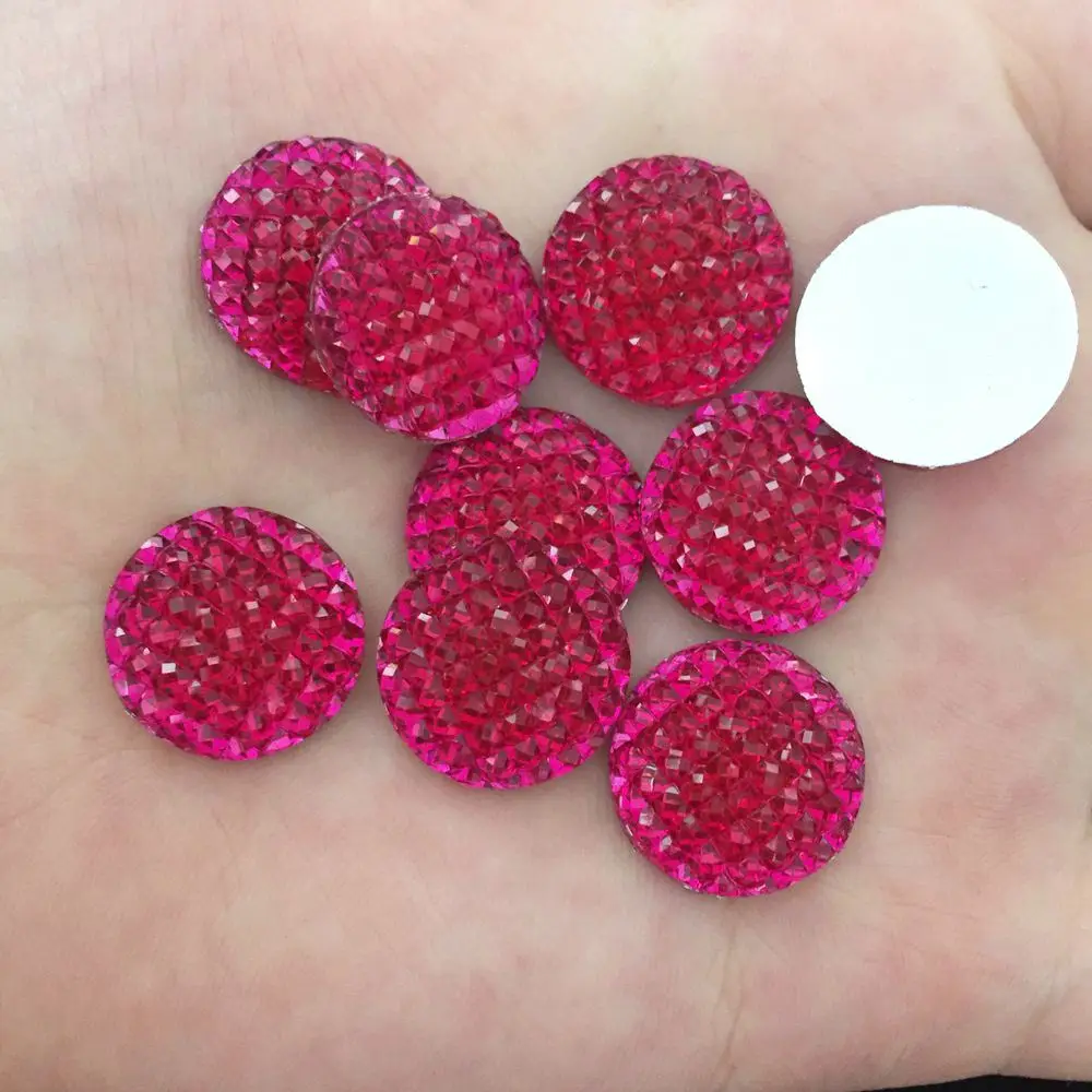 20 шт. круглые кабошоны в горошек 16 мм|rhinestones flatback|flatback rhinestonesdecor clothing |