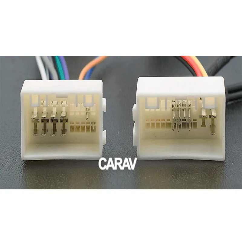 CARAV 12-039 ISO радио адаптер для HYUNDAI 2009+/KIA 2010+(с AUX+ USB) жгут проводов разъем свинцовый ткацкий станок Кабельный разъем