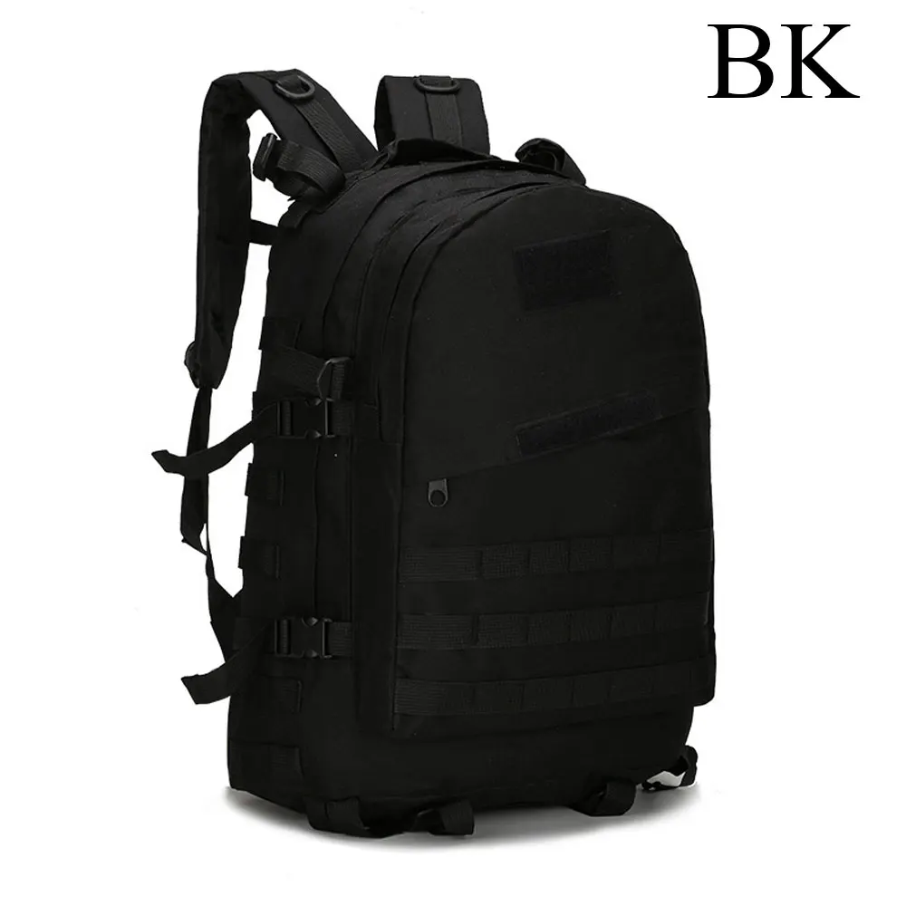 BK SINAIRSOFT 3D Molle тактический рюкзак для альпинизма Военная походная сумка для путешествий 40L LY0006 - Цвет: BK