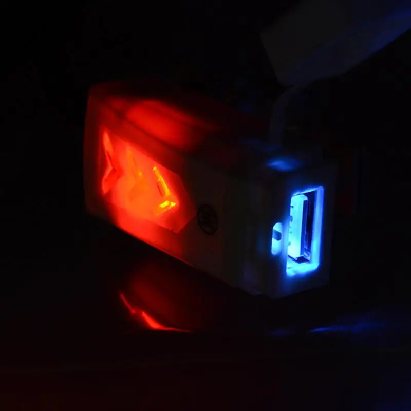 2.1A 150 см кабель USB зарядное устройство Универсальный Автомобильный Motrocycle синий