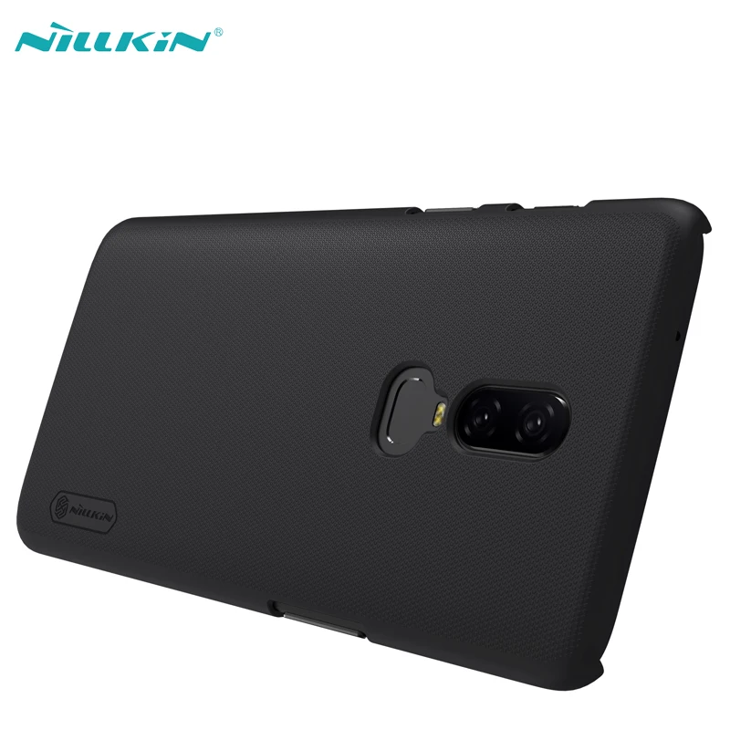 Чехол для OnePlus 6 задняя крышка NILLKIN супер матовый защитный Жесткий ПК чехлы One Plus