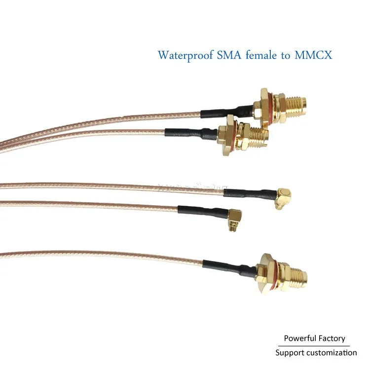Бесплатный образец MMCX Pigtail RG178 SMA female to патч корд с male N BNC коннектор|Антенны для