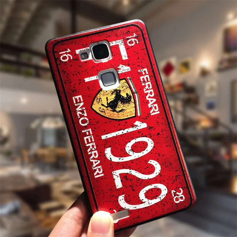 Чехол для huawei Honor 7, Fundas, рельефный рисунок, Премиум, мягкий, ТПУ, капа, задняя крышка, чехол для мобильного телефона, бампер, 5,2 дюймов, Coque Fundas