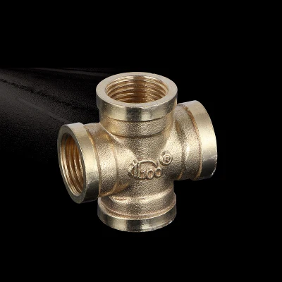 4 ходовой латунный фитинг для труб с внутренней резьбой BSP 1/2 дюйма переходник