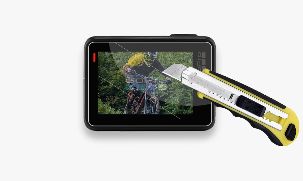 Vamson для GoPro Hero 8 черный 7 6 5 Защита экрана для Go pro Hero7 черный объектив камеры аксессуары защитная Пленка чехол VP710G