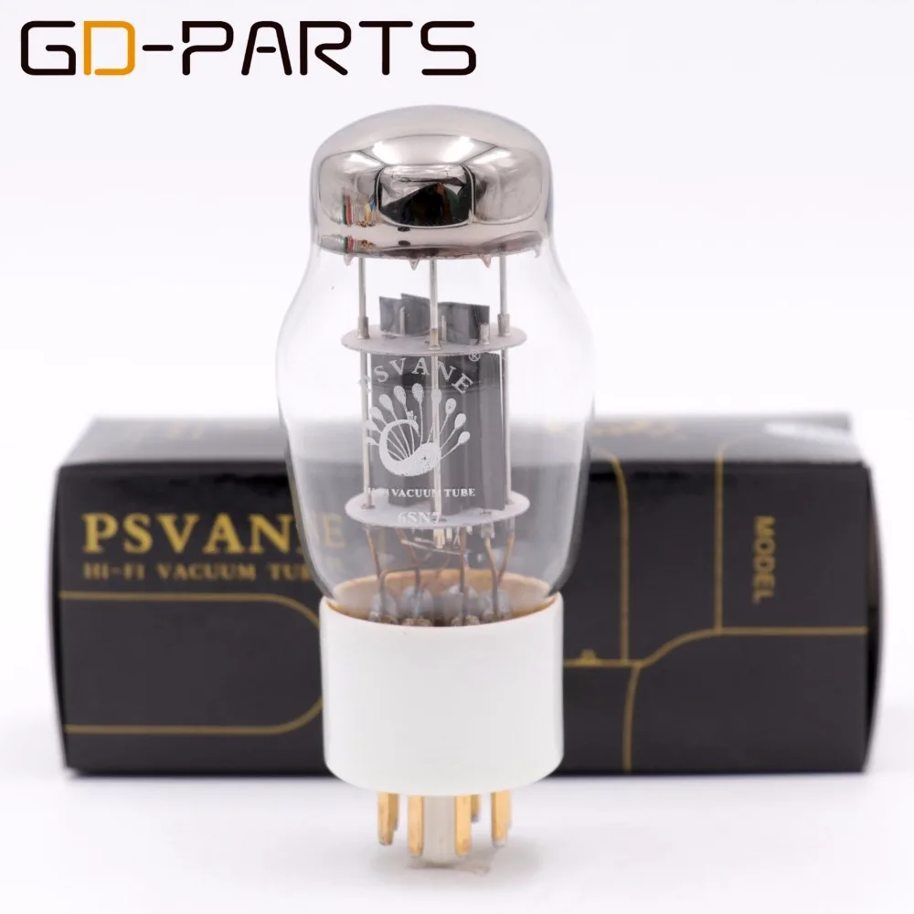 PSVANE Hifi 6SN7 вакуумная трубка замена CV181 6N8P 6H8C керамическая база Hifi аудио винтажный ламповый усилитель DIY Заводская пара