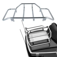 for harley touring road glide road king chrome luggage rack tour pak top pack street glide fltrx electra glide cvo 1984 2018