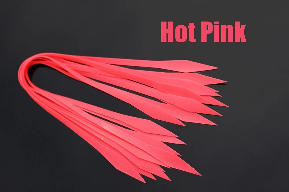Hot Pink Tigofly 20 шт./партия рыболовные Силиконовые юбки DIY SpinnerBait Buzzbait кальмары резиновые приманки с крючками делая Стример Летать связывая материалы - Цвет: Hot Pink