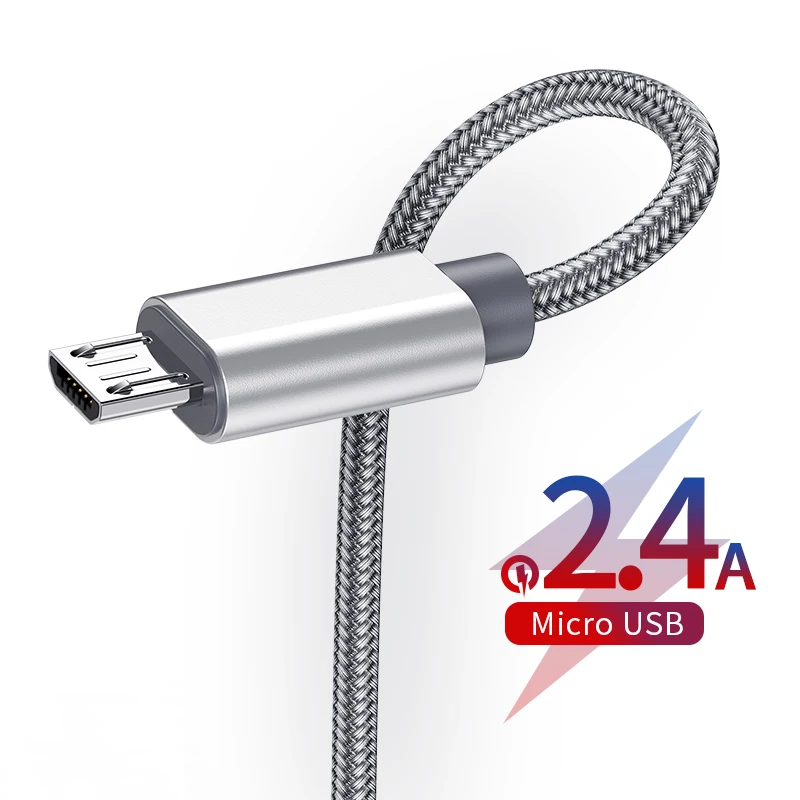 Кабель Micro USB для быстрой зарядки 1 м 5 м|Кабели мобильных телефонов| |