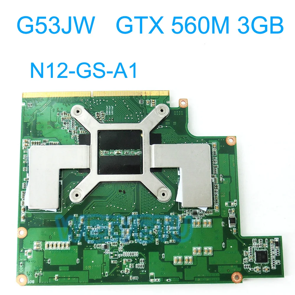 G53JW _ MXM N12E GS A1 GTX560M 3GB GPU для ASUS G53SW G53SX G73JW G73SW Laptopo VGA Видеокарта 100% протестированная