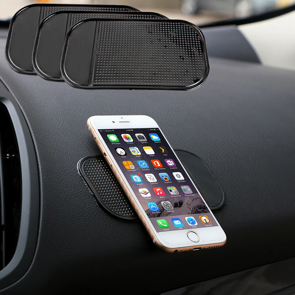 3 шт./лот мощный силиконовый автомобильный Противоскользящий коврик Magic