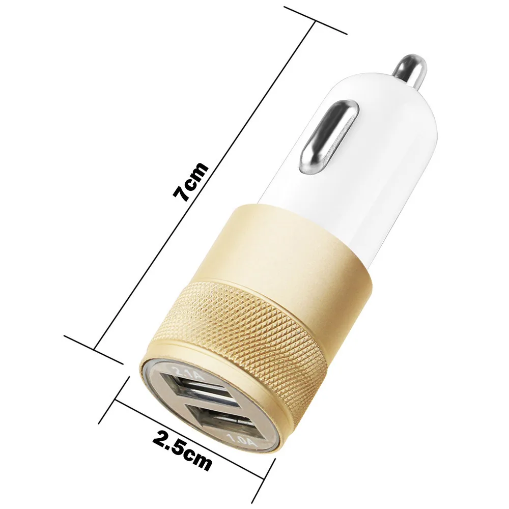 Двухместный автомобиль USB Зарядное устройство Quick переходник для зарядного