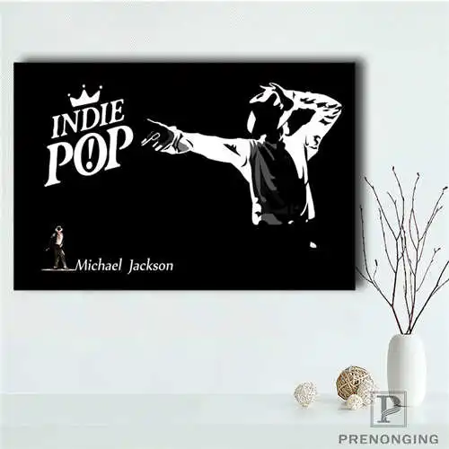 На заказ Майкл Джексон (2) печатные плакаты тканевые настенные художественные