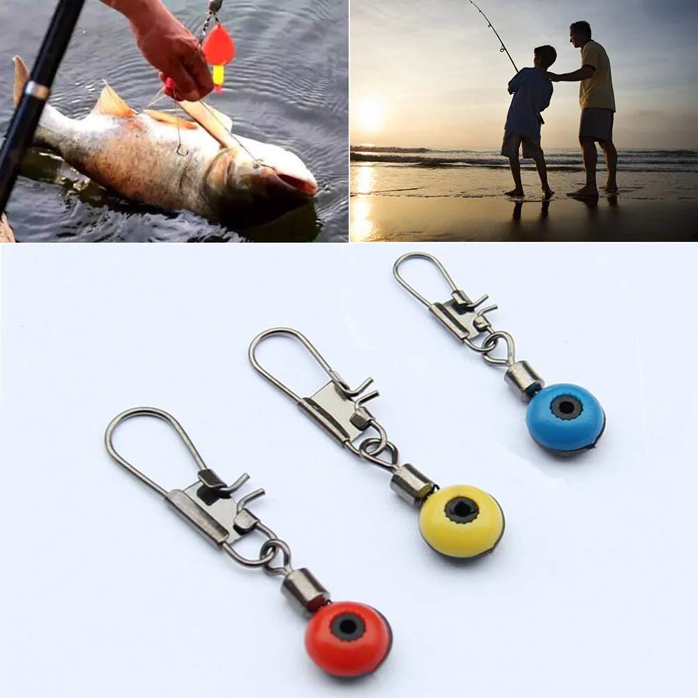 20 шт./лот рыболовный разъем Поплавковый соединитель Rolling поворотный рыболовные