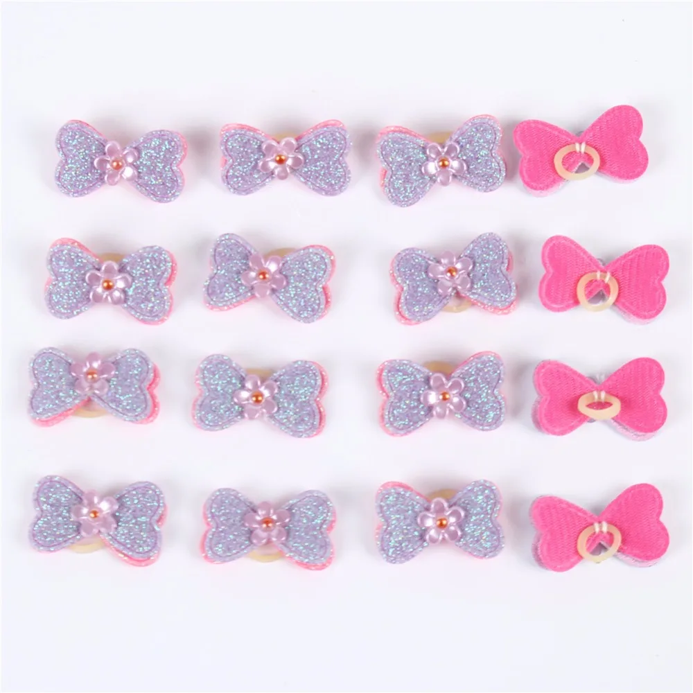 Маленькие банты для собак Парикмахерские аксессуары домашних животных заколки