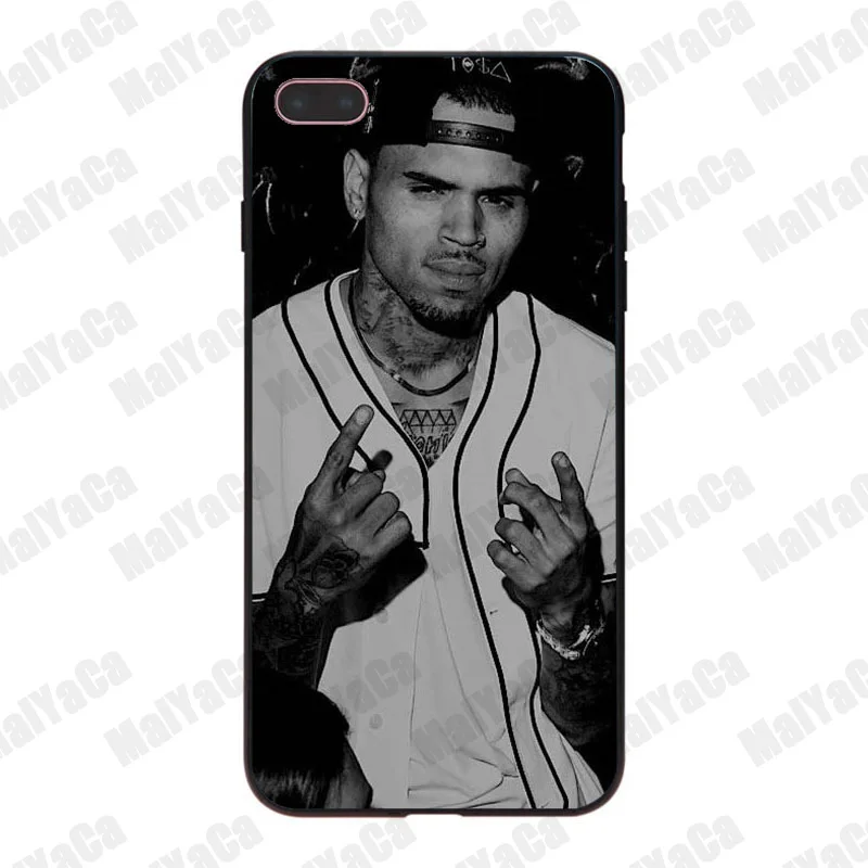 Популярный мягкий чехол MaiYaCa Chris коричневого цвета для iPhone 8, 7, 6, 6S Plus, X, 10, 5, 5S, SE, XR, XSMax, чехол