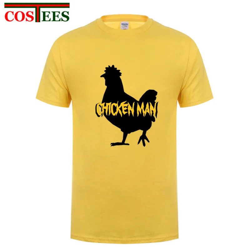 Camiseta Masculino Cock man Футболка homme Chicken Man мужская hombre забавная футболка с рисунком