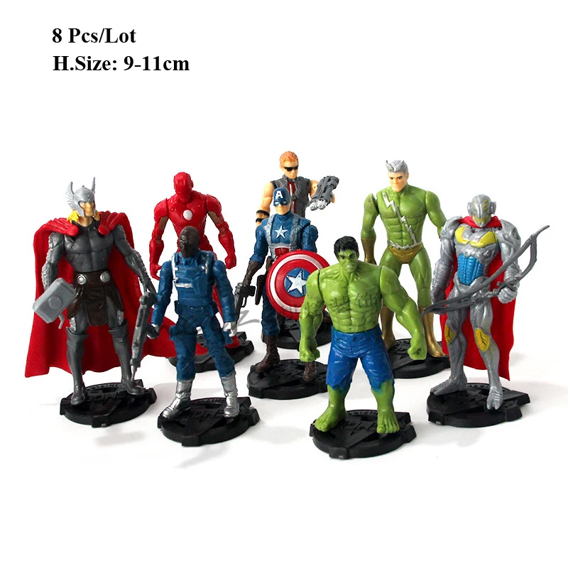 the avengers toys superhero decorations cupcake toppers baby kids birthday parties decorations captain america cake topper