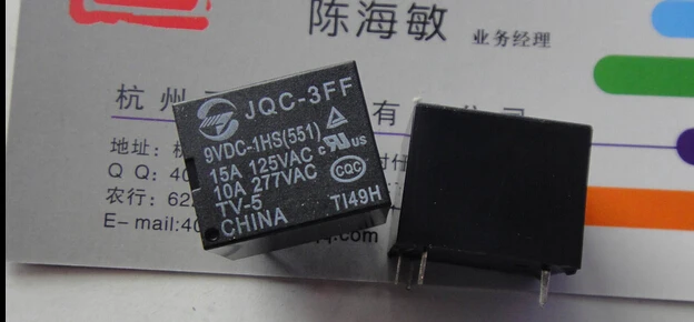 Горячая Распродажа новинка Φ 9VDC 1HS HF3FF 009 T73 9В реле DIP4|t73 relay|t73hongfa |