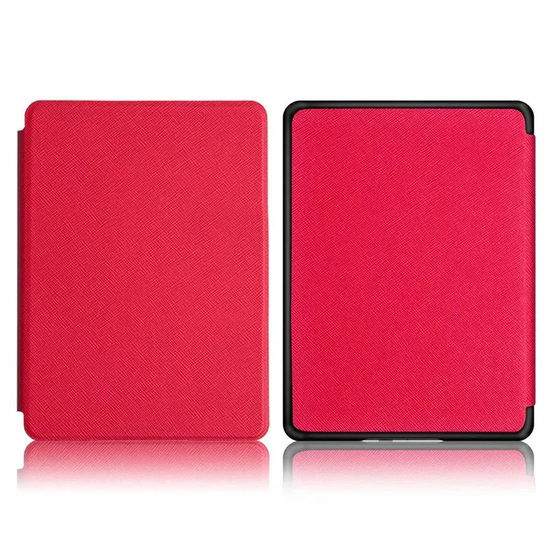 Red Чехол-книжка из искусственной кожи Smart Ereader для Amazon, новинка, Kindle, 6 дюймов, для Kindle 10го поколения,, электронная книга, Магнитная крышка+ стилус - Цвет: Red