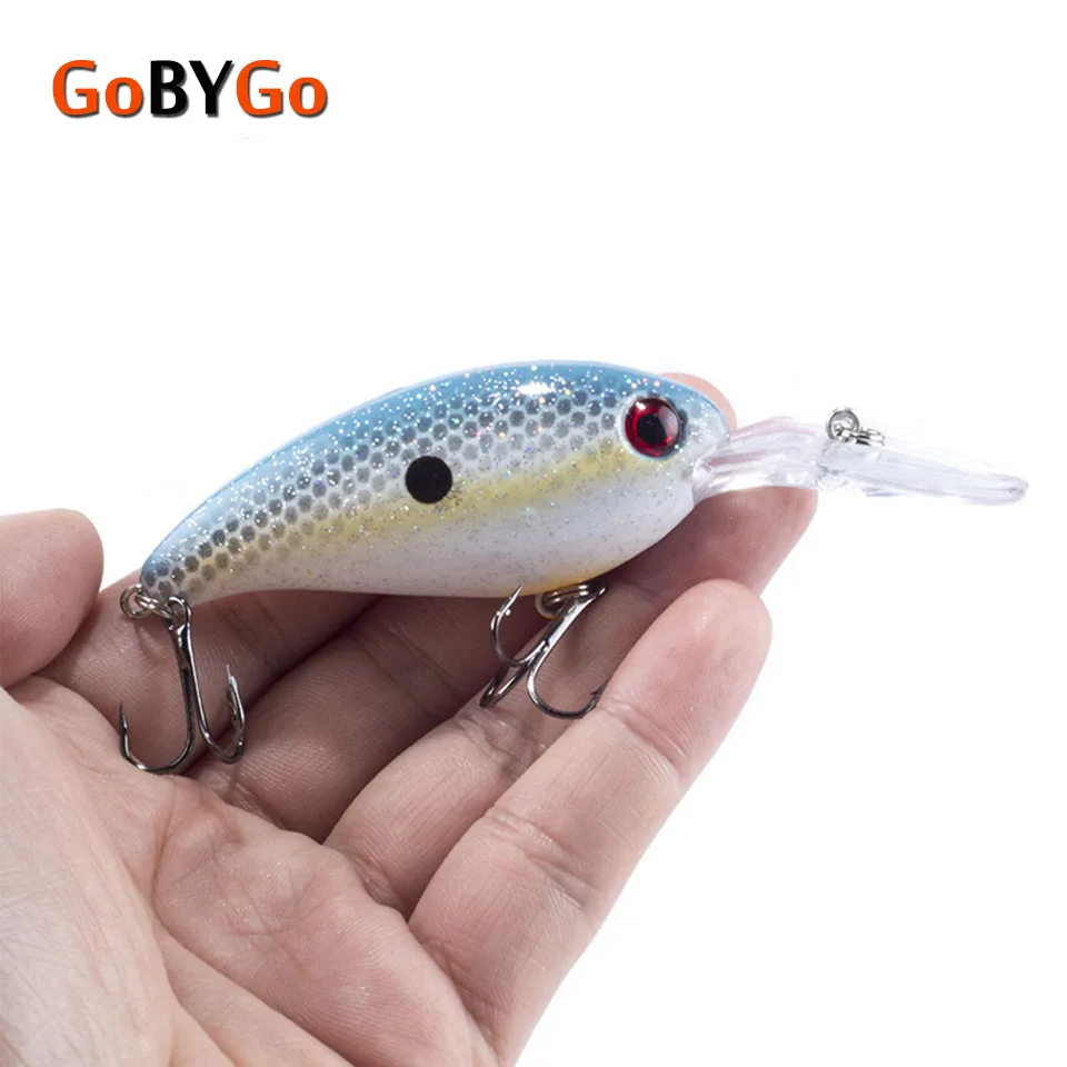 GoByGo 1 шт. Фирменная большие рыболовные приманки воблеры 10 см морской Троллинг