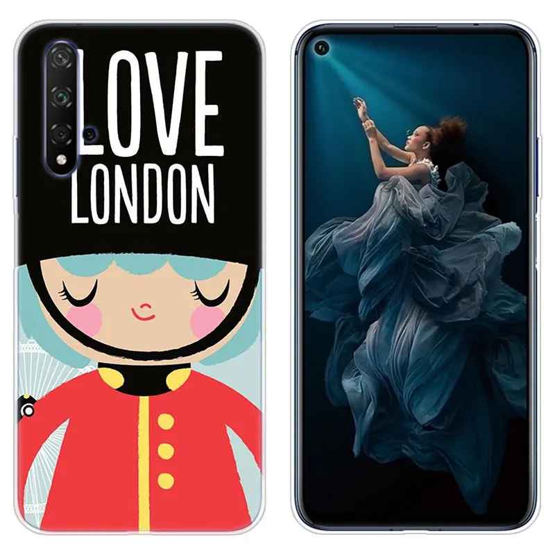 Силиконовый чехол для Huawei Honor 20 8A 7A Pro 10 9 8 Lite View 7S 8S 8X 7X 6X 8C 20i 10i Play | Мобильные
