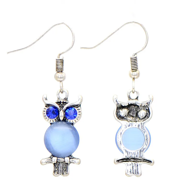 fashion vintage owl drop earrings for women | Украшения и аксессуары