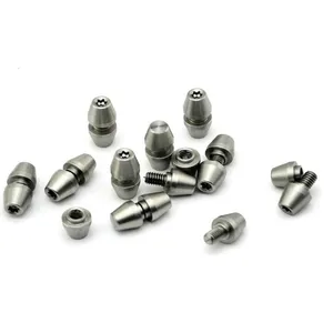 Складной нож сделай сам, 10 комплектов, рукоятка заклепки, барашковый винт, высокопрочная нажимная кнопка, винт из легированной стали 416