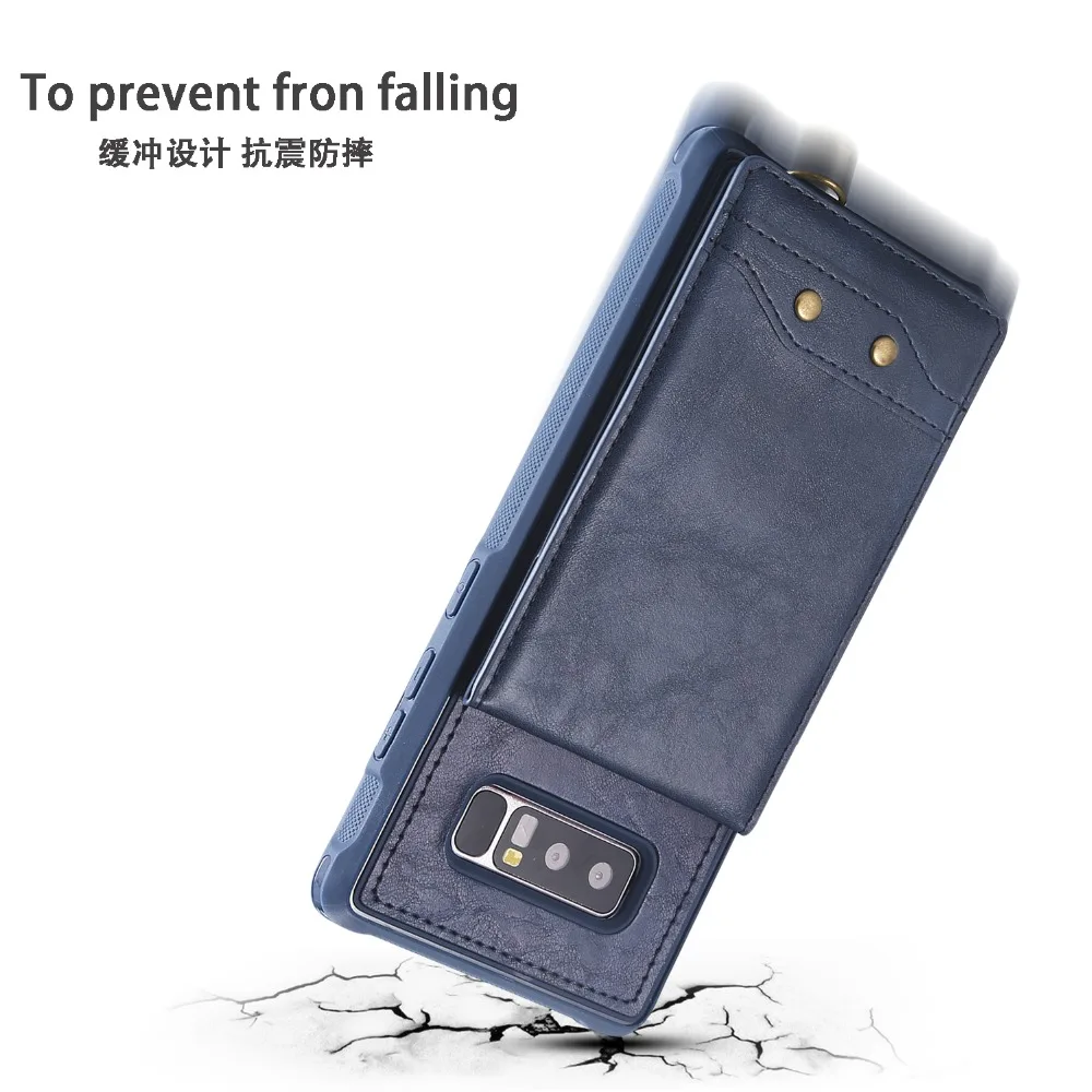 Модный классический противоударный чехол с откидной крышкой и отделениями для